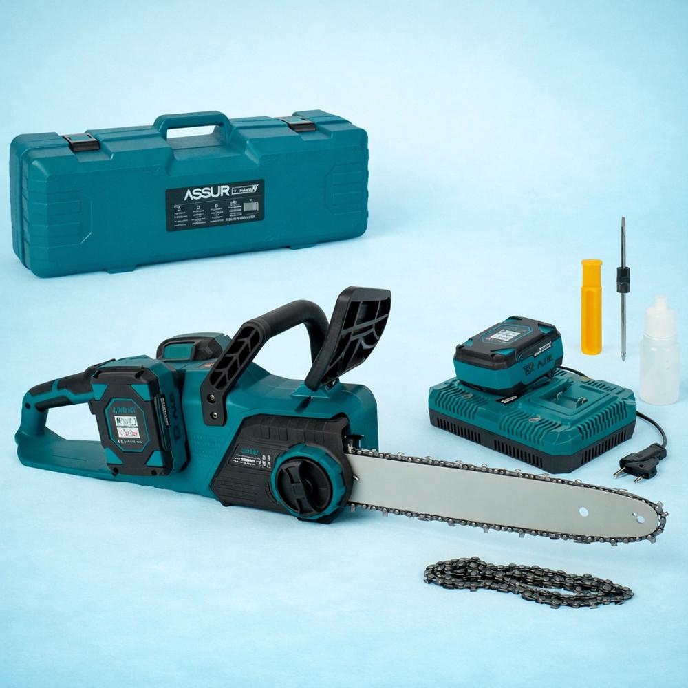 Электропила аккумуляторная ASR788 21V шина 16" бесщеточная 2 аккумулятора 3000 mAh/кейс (37-124437) Электропила аккумуляторная ASR788 21V шина 16" бесщеточная 2 аккумулятора 3000 mAh/кейс (37-124437)