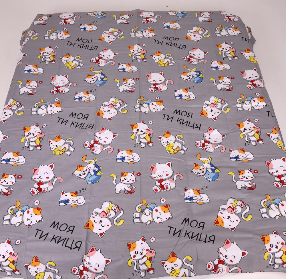 Простынь PaniPava Sweet Kitty бязь 200х220 см (44443385)