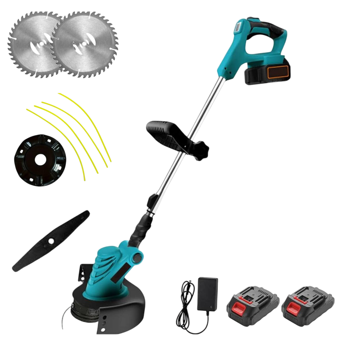 Газонокосарка безщіткова акумуляторна з 2 АКБ 48v (29164450)