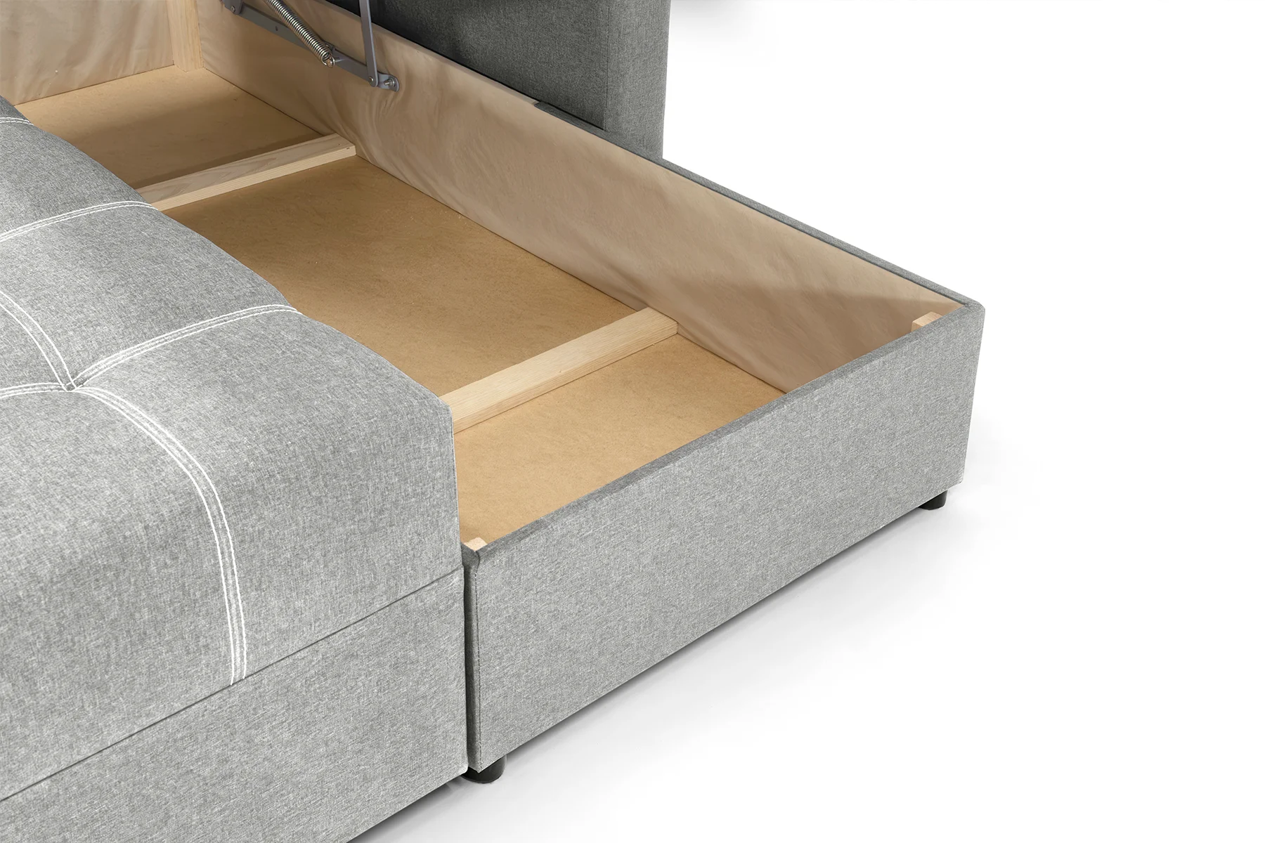 Диван угловой Олимп 300х220 см Светло-серый (28118809) - фото 7 Диван угловой Олимп 300х220 см Светло-серый (28118809) - фото 7