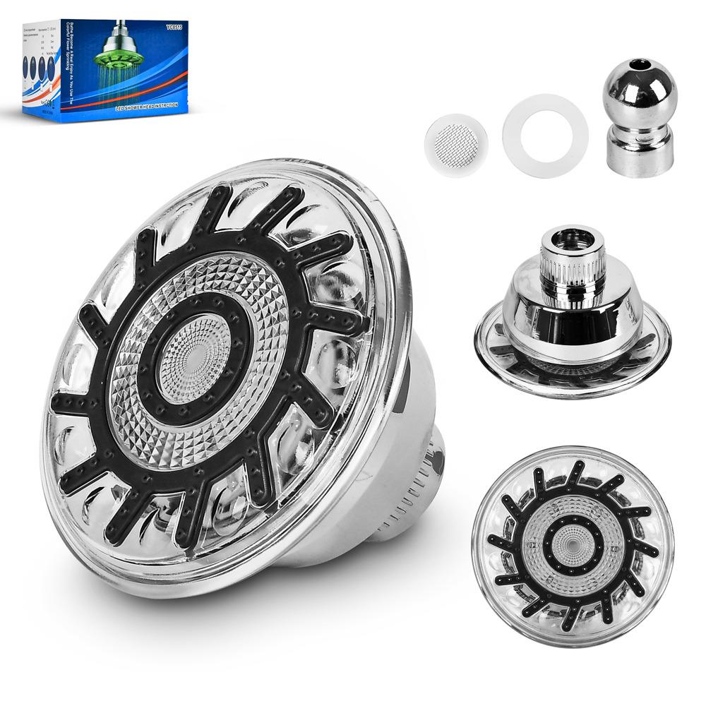 Насадка для душа с LED подсветкой 12х8х12 см (R97158) - фото 2 Насадка для душа с LED подсветкой 12х8х12 см (R97158) - фото 2