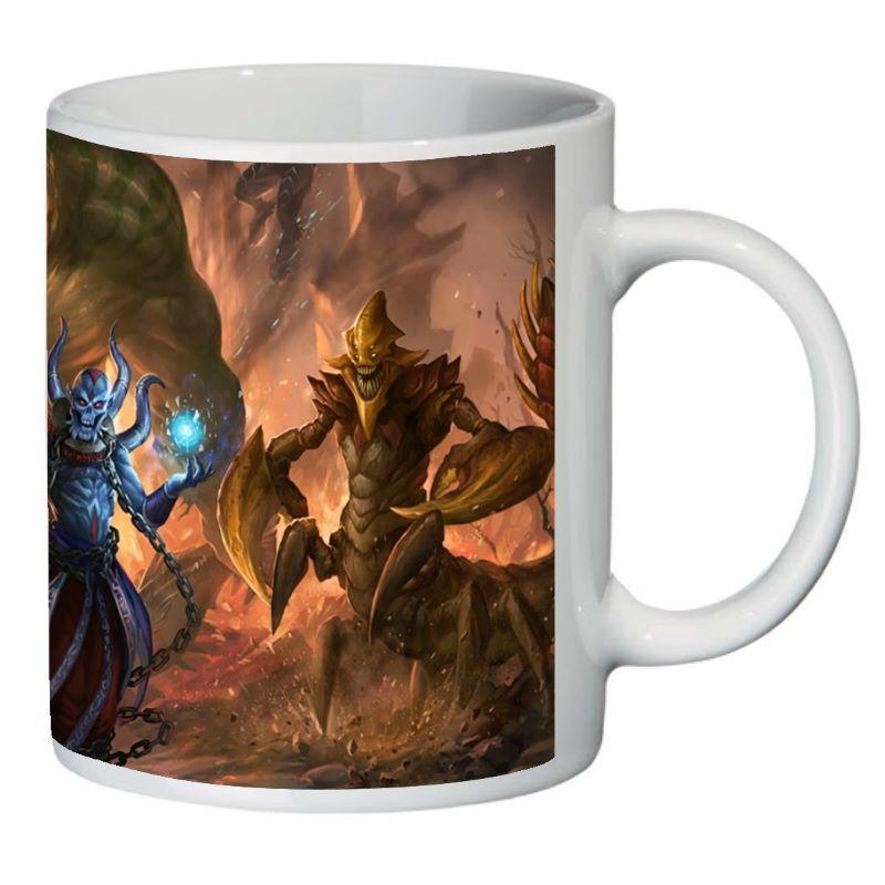 Кружка с принтом DOTA 2018 (DOT 018)