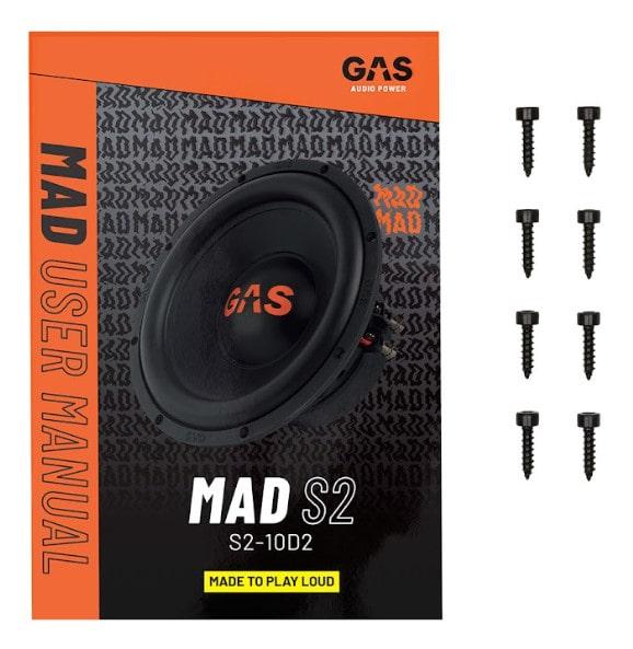 Сабвуфер GAS MAD S2-10D2 - фото 2