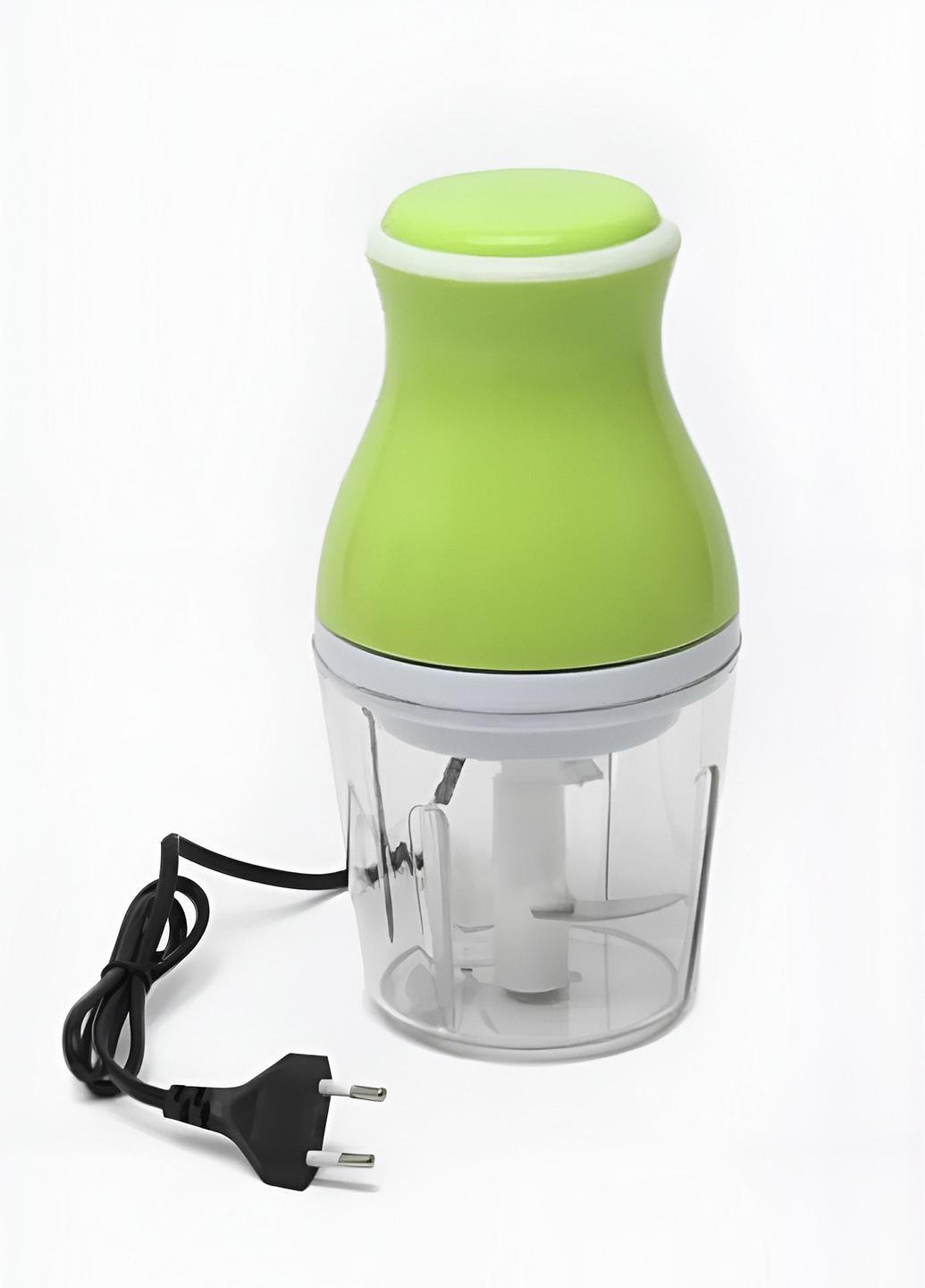 Чоппер электрический AND Capsule 250 Вт компактный для быстрого измельчения зелени овощей орехов Зеленый (554141)