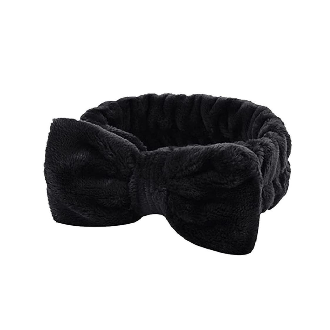Косметична пов'язка на голову Чорний