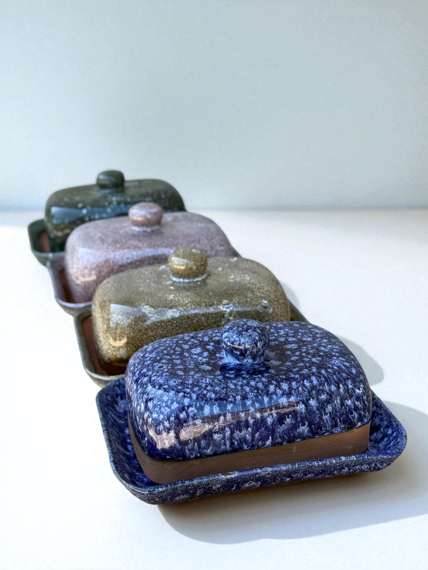 Набор масленок для сливочного масла с крышкой 4 шт. (28833544) - фото 12 Набор масленок для сливочного масла с крышкой 4 шт. (28833544) - фото 12