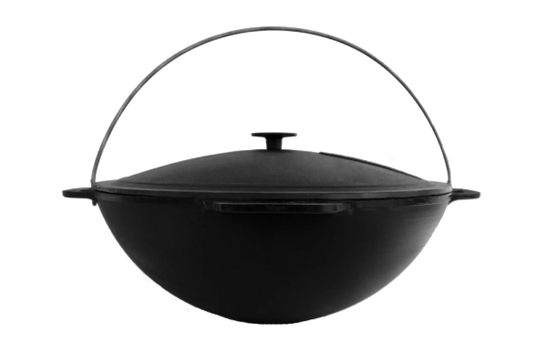 Котел чугунный азиатский Brizoll с чугунной крышкой 12 л (KA12-1) - фото 2 Котел чугунный азиатский Brizoll с чугунной крышкой 12 л (KA12-1) - фото 2