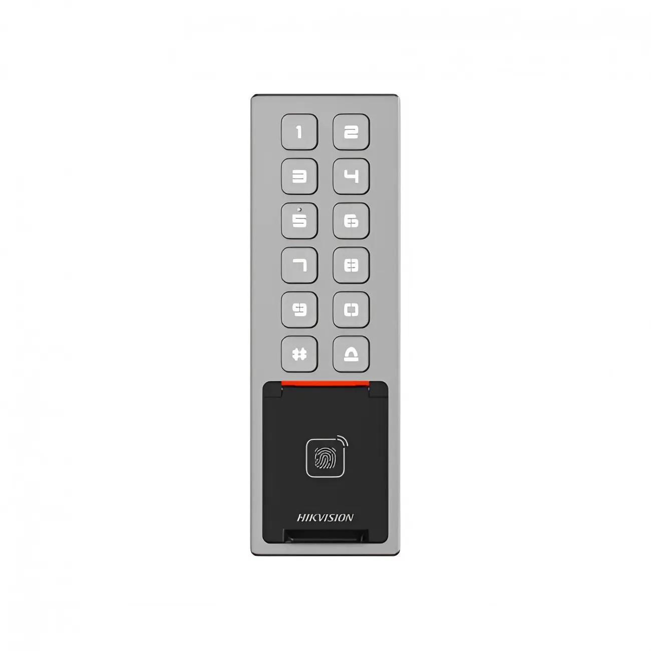 Терминал доступа Hikvision DS-K1T805MBFWX Mifare с защитой IP65/IK08 (99-00014933)