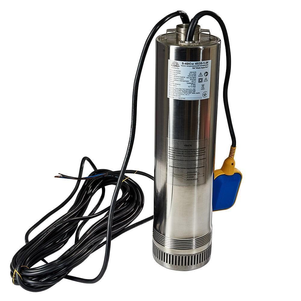 Занурювальний насос Vitals aqua PRO 5-4DCw 4535-1.0f 1000 Вт (AMT-149017)