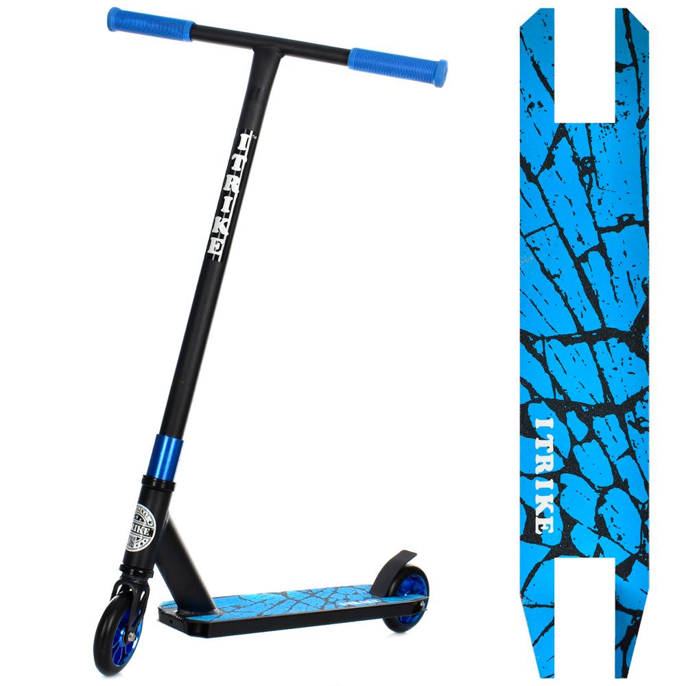 Самокат iTrike SR 2-064-1-BBL Чорний/Синій - фото 2 Самокат iTrike SR 2-064-1-BBL Чорний/Синій - фото 2