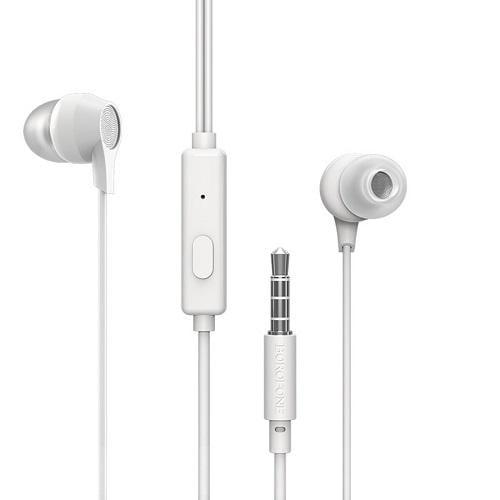 Наушники Borofone BM28 Tender 3,5 мм mini-jack 95 дБ White (553450)