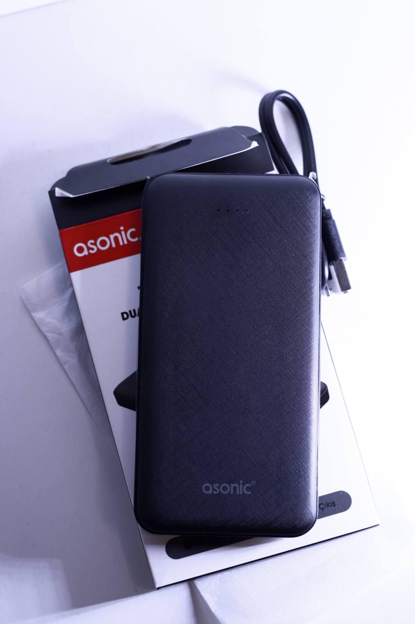 Повербанк Asonic AS-P10 10000 mAh 2,1 A 10 W Black - фото 9