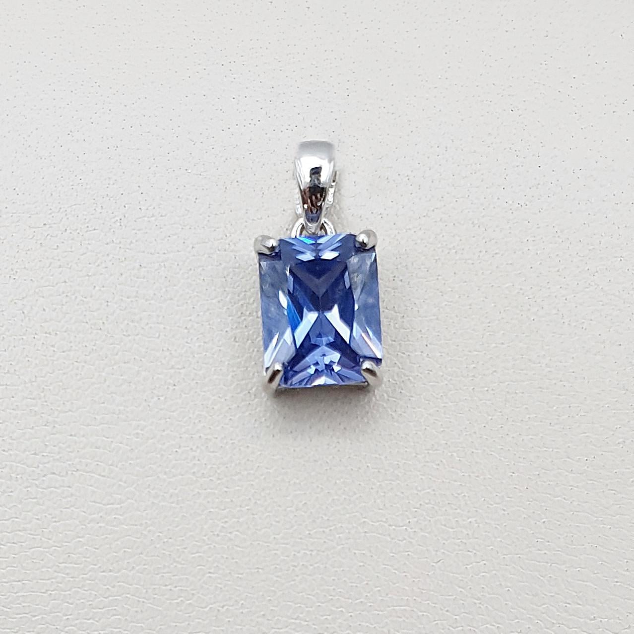 Серебряный кулон с танзанитом 2,3 г (2685876651)