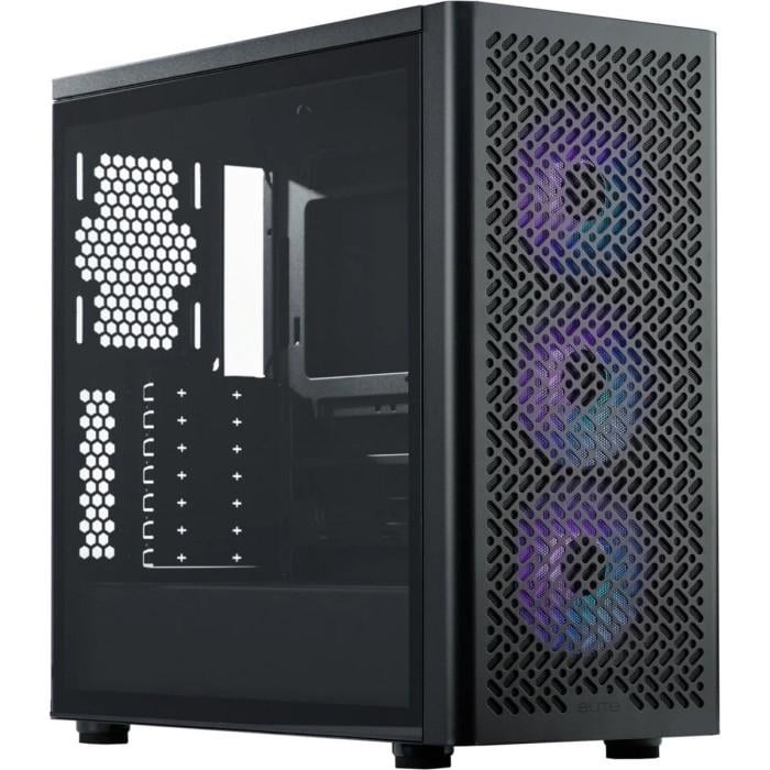 Корпус для ПК Cooler Master Elite 502 ARGB Mid Tower PSU E-ATX/ATX/MicroATX/ITX Black (E502-KGNN-S00)