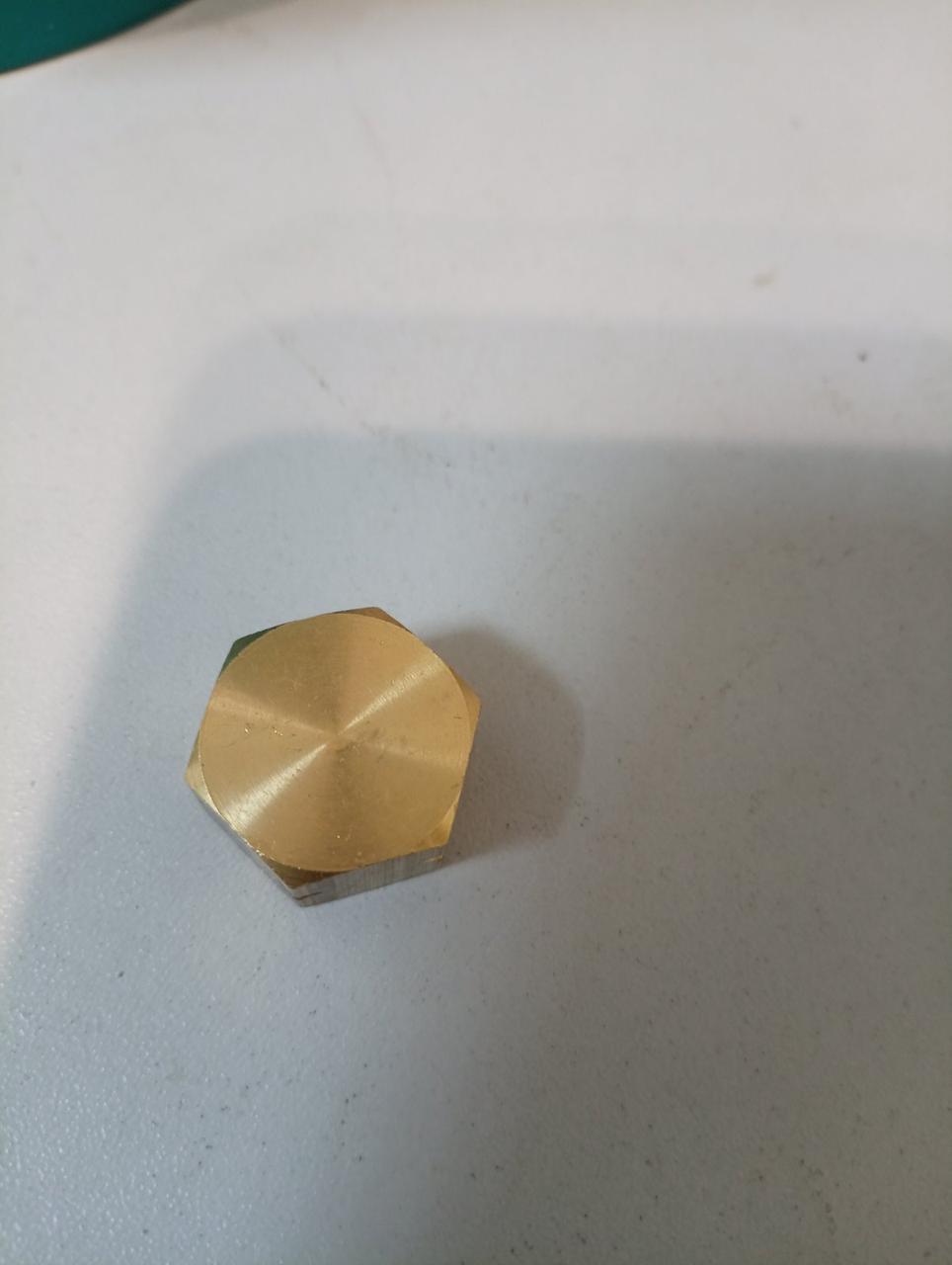 Заглушка латунна "Bradas" РЛВ (різьба Ліва Внутрішня) на туристичний заправний газовий балон 3/8" - фото 4 Заглушка латунна "Bradas" РЛВ (різьба Ліва Внутрішня) на туристичний заправний газовий балон 3/8" - фото 4