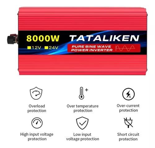 Инвертор напряжения Tataliken 8000W 12V/220V - фото 4 Инвертор напряжения Tataliken 8000W 12V/220V - фото 4