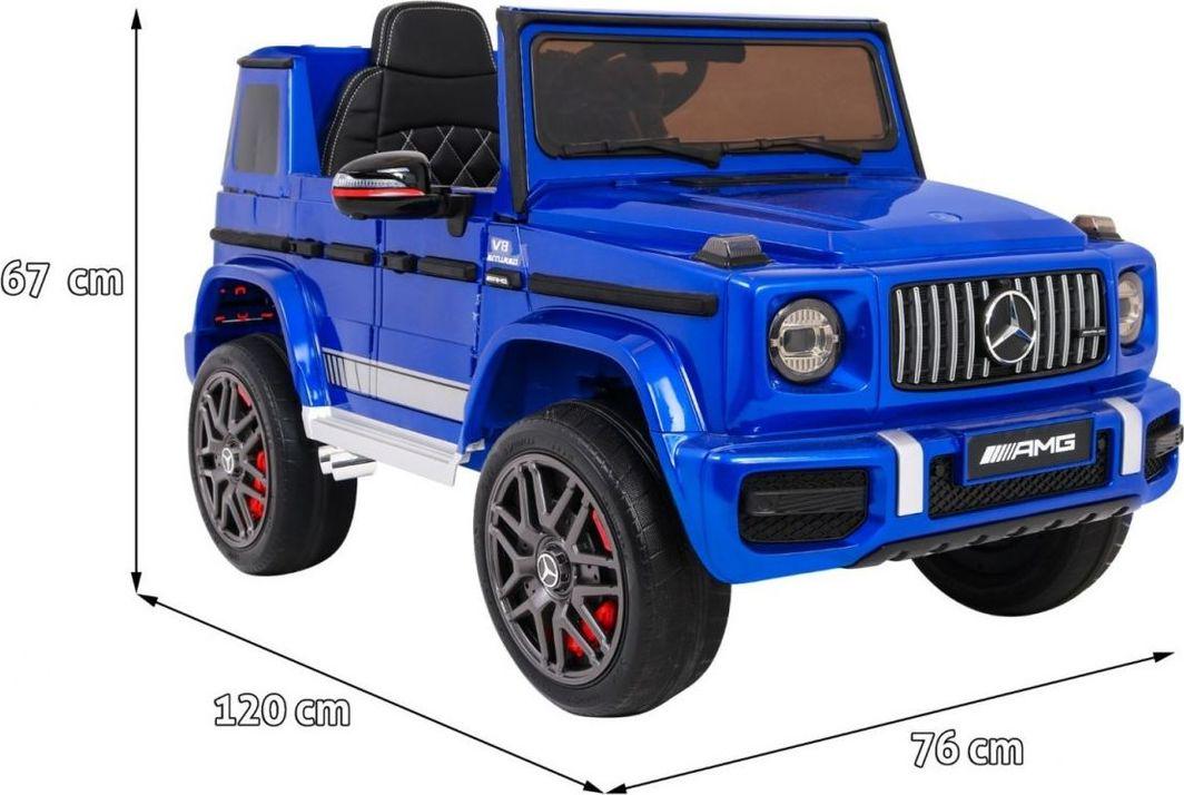 Дитяча машинка Mercedes AMG G63 акумуляторна Синій (426533) - фото 2 Дитяча машинка Mercedes AMG G63 акумуляторна Синій (426533) - фото 2