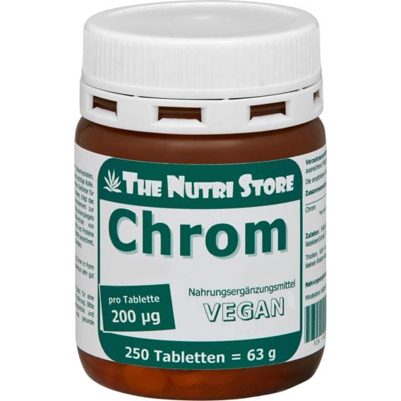 Микроэлемент Хром The Nutri Store Chrom 200 мг 250 Tabs (ФР-00000074) Микроэлемент Хром The Nutri Store Chrom 200 мг 250 Tabs (ФР-00000074)