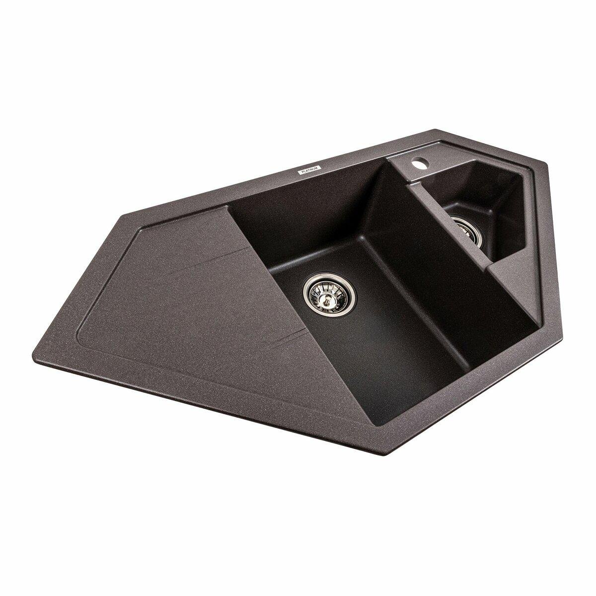 Мойка для кухни гранитная Platinum 9950 PANDORA Гренадин матовый (9950-33) Мойка для кухни гранитная Platinum 9950 PANDORA Гренадин матовый (9950-33)