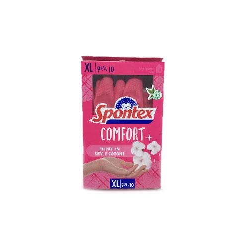 Рукавиці латексні Spontex Comfort господарські XL (MAP04)