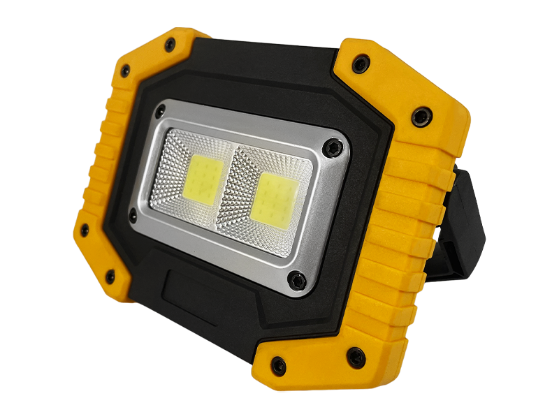 Прожектор світлодіодний Lemanso LMP101 USB COB 2 LED 10W 500Lm 6500K IP54