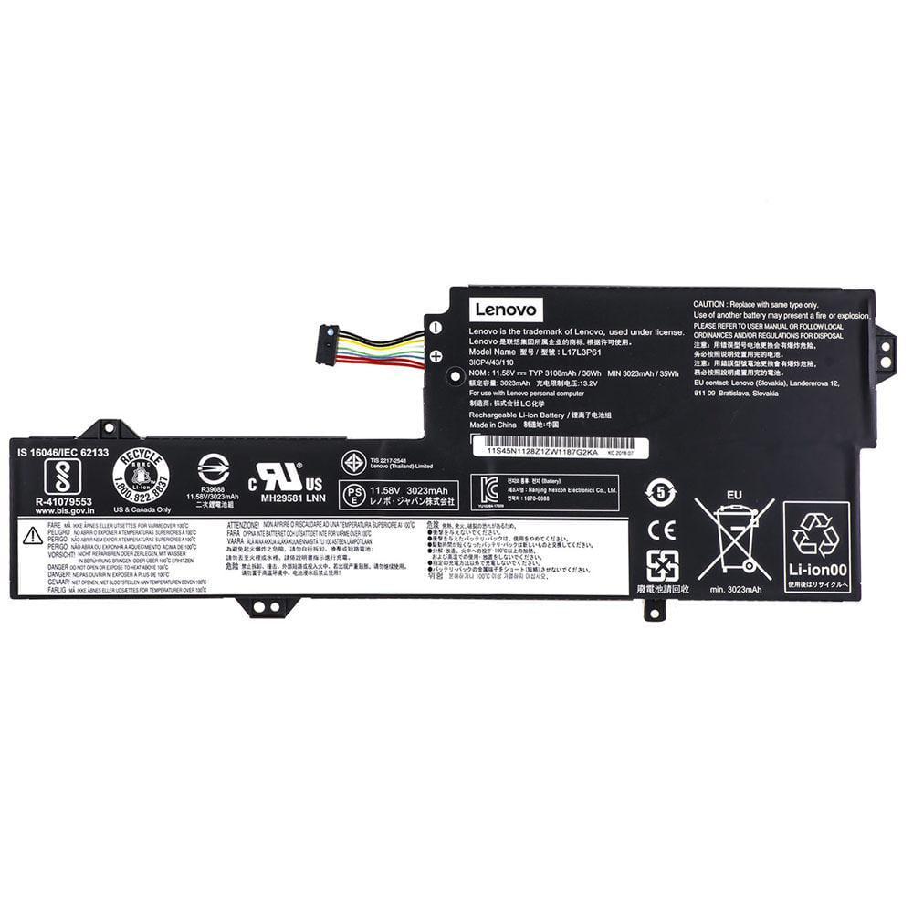 Аккумулятор для ноутбука Lenovo V530s-14 3100 mAh 11,58V (146674)