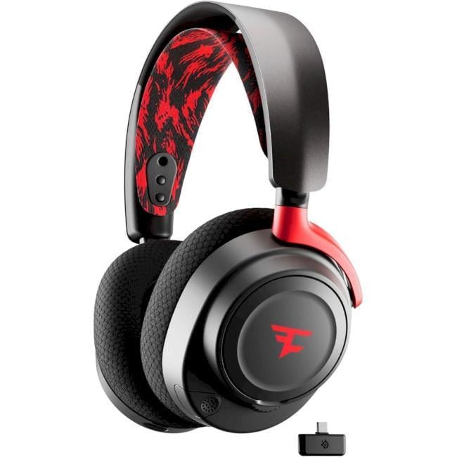 Наушники геймерские SteelSeries Arctis Nova 7 Faze Clan Edition Черный (61556)