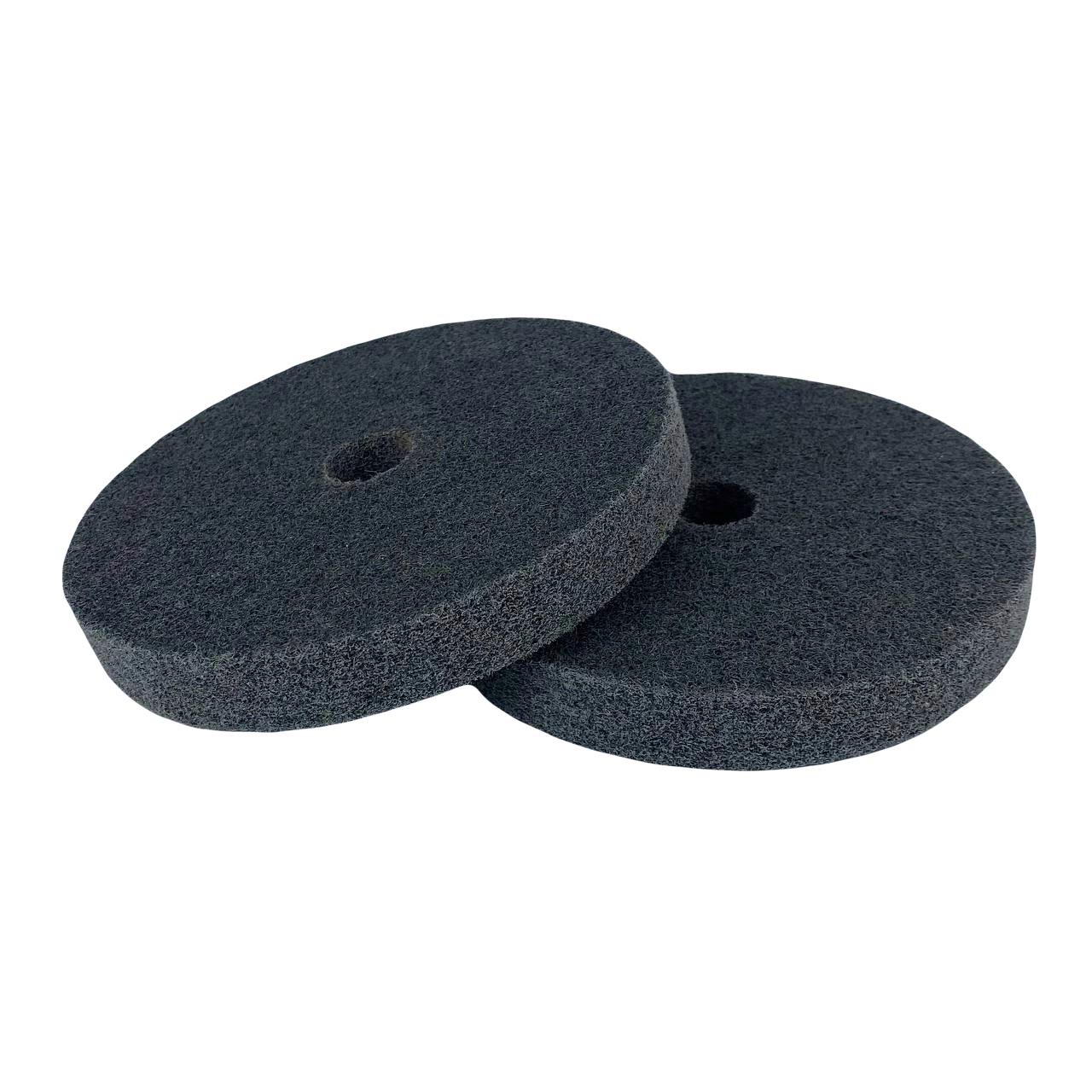 Круг из абразивного волокна PM ПП Р180 150х20х22 Серый (29901041) - фото 2