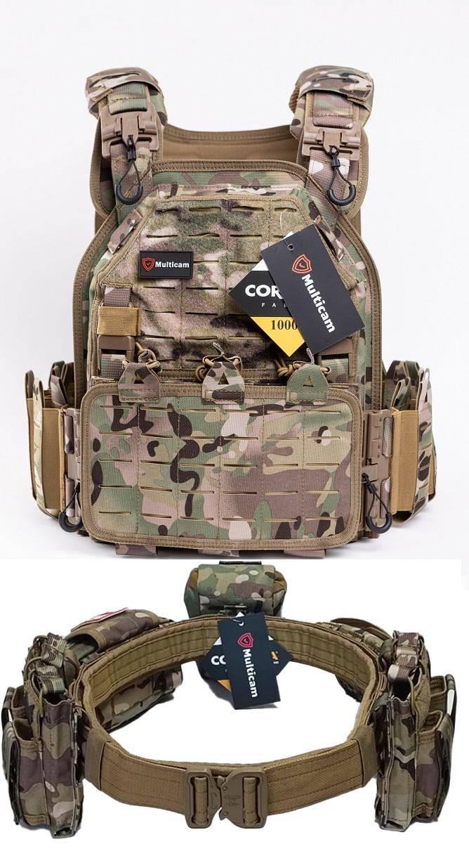 Плитоноска c РПС MULTICAM X690 MOLLE Cordura 1000D Мультикам