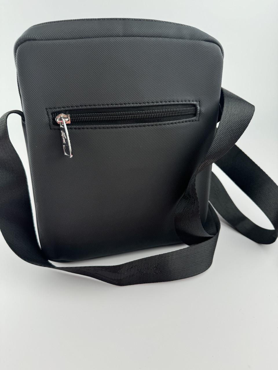 Мужская сумка через плечо Lacoste Черный (2400640455) - фото 6 Мужская сумка через плечо Lacoste Черный (2400640455) - фото 6