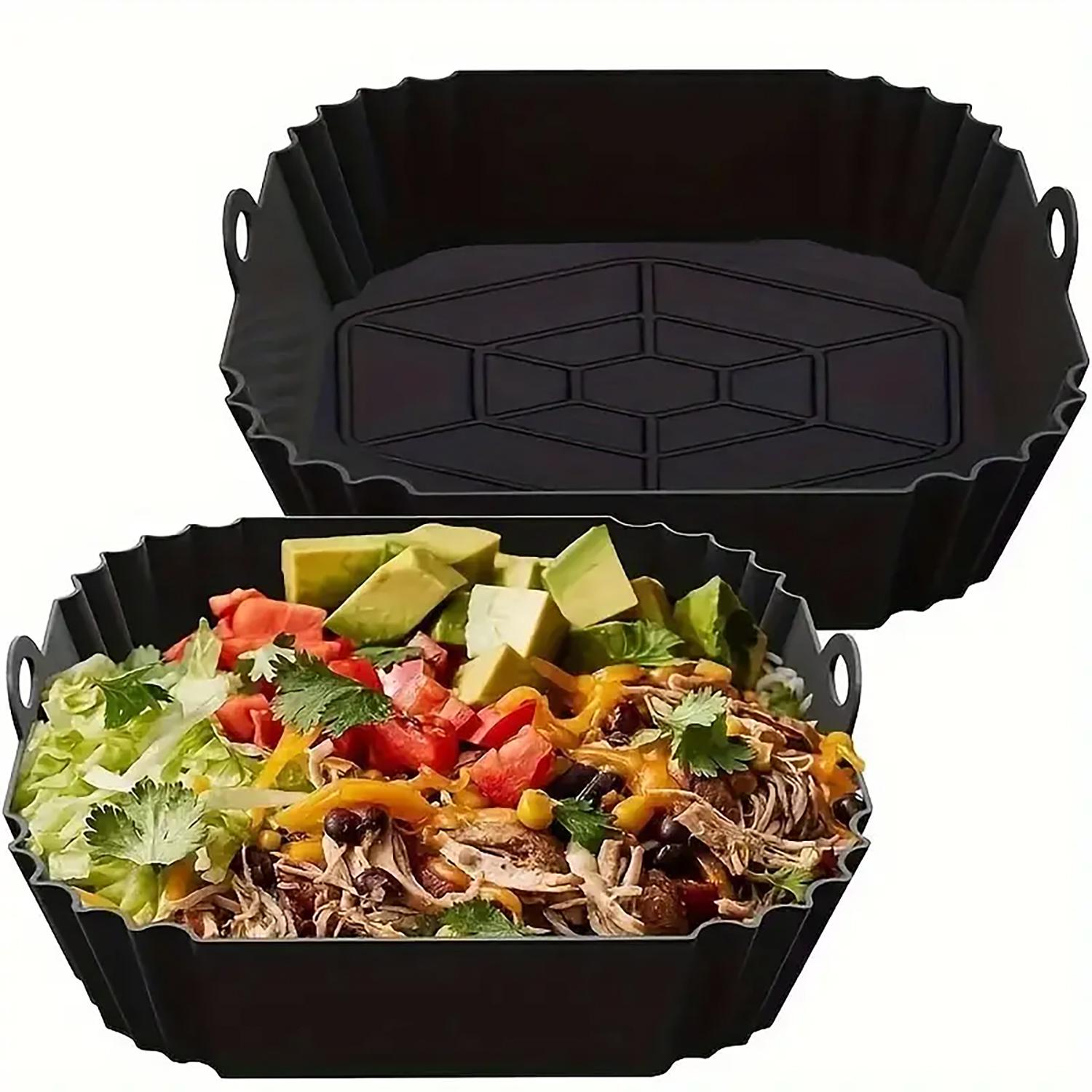 Форма силіконова для печі квадратна 20х20 см Чорний (26644920) - фото 12 Форма силіконова для печі квадратна 20х20 см Чорний (26644920) - фото 12