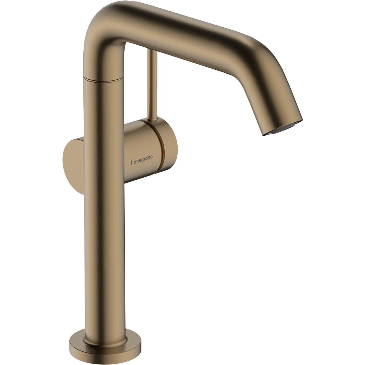 Смеситель для раковины Hansgrohe Tecturis S однорычажный Бронзовый матовый (73360140)