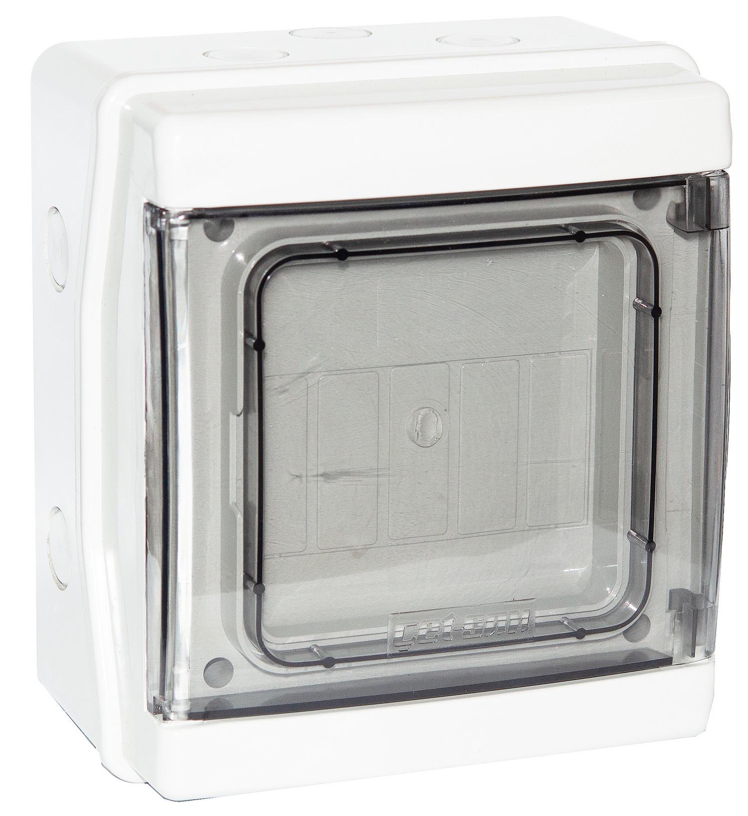 Щиток распределительный накладной GET-SAN IP54 под 5 модулей (17703982) Щиток распределительный накладной GET-SAN IP54 под 5 модулей (17703982)