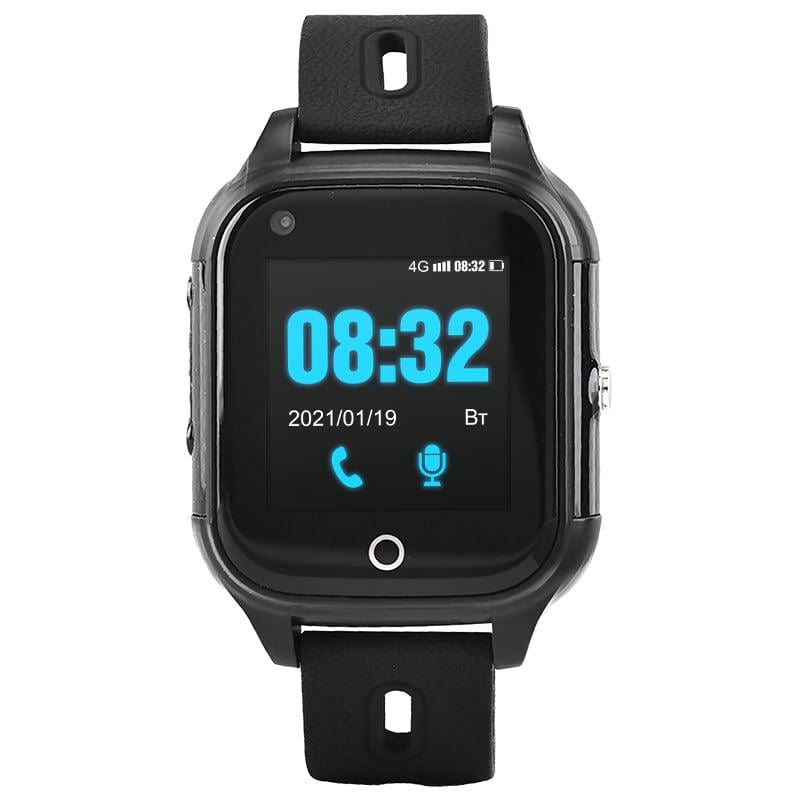 Смарт-годинник дитячий Jetix DF100 з GPS Black (40001)