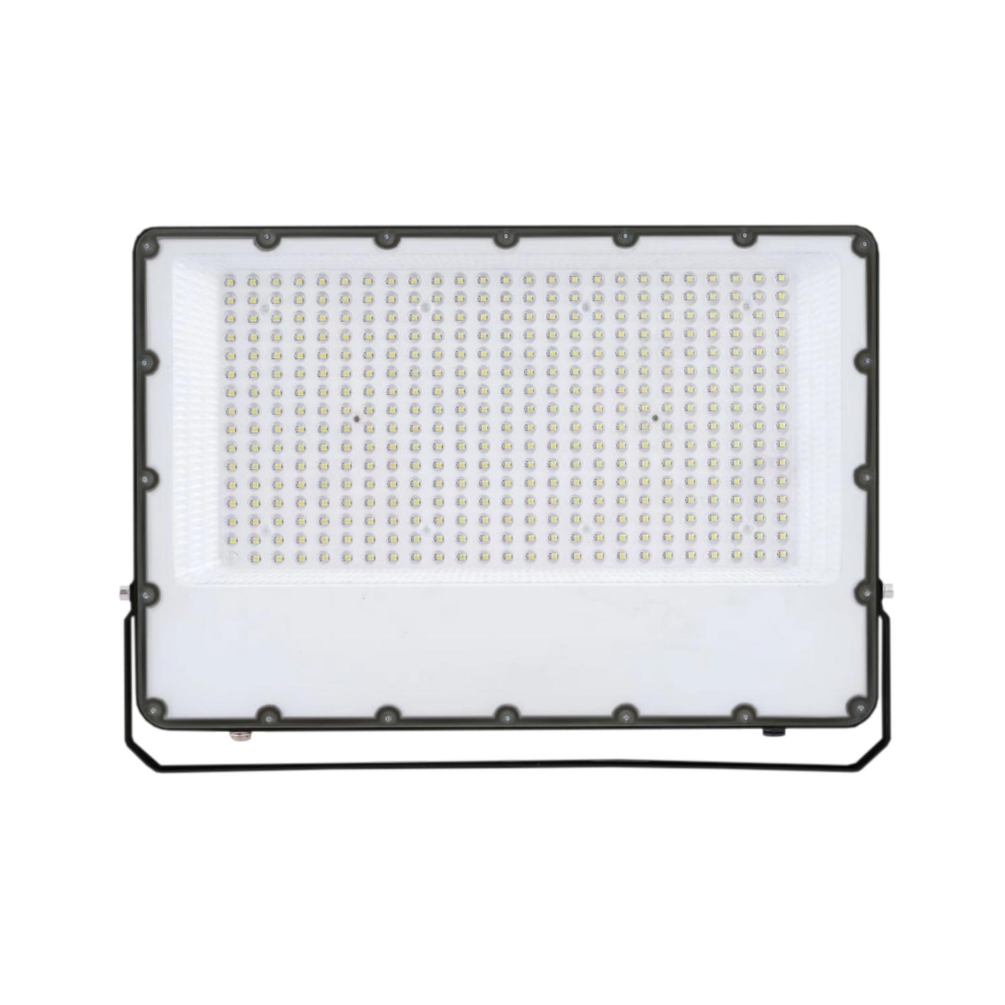 Прожектор Eurolamp LED-FL-200/65 200W 220V 20000lm 6500K IP65 355х270х45 мм Black (4262380662292) - фото 1