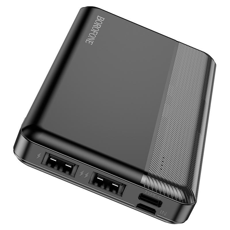 Повербанк Borofone BJ24 FREEWAY 10000 mAh Black