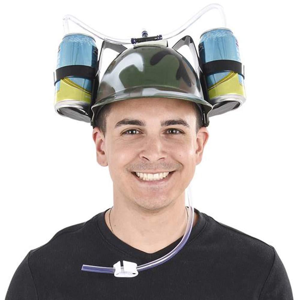 Каска для пива с трубочками и подставками под банки 27x18x12 см Камуфляж - фото 2 Каска для пива с трубочками и подставками под банки 27x18x12 см Камуфляж - фото 2