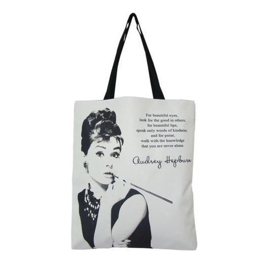 Сумка жіноча тканинна Presentville Audrey Hepburn (SV SB002 BL)