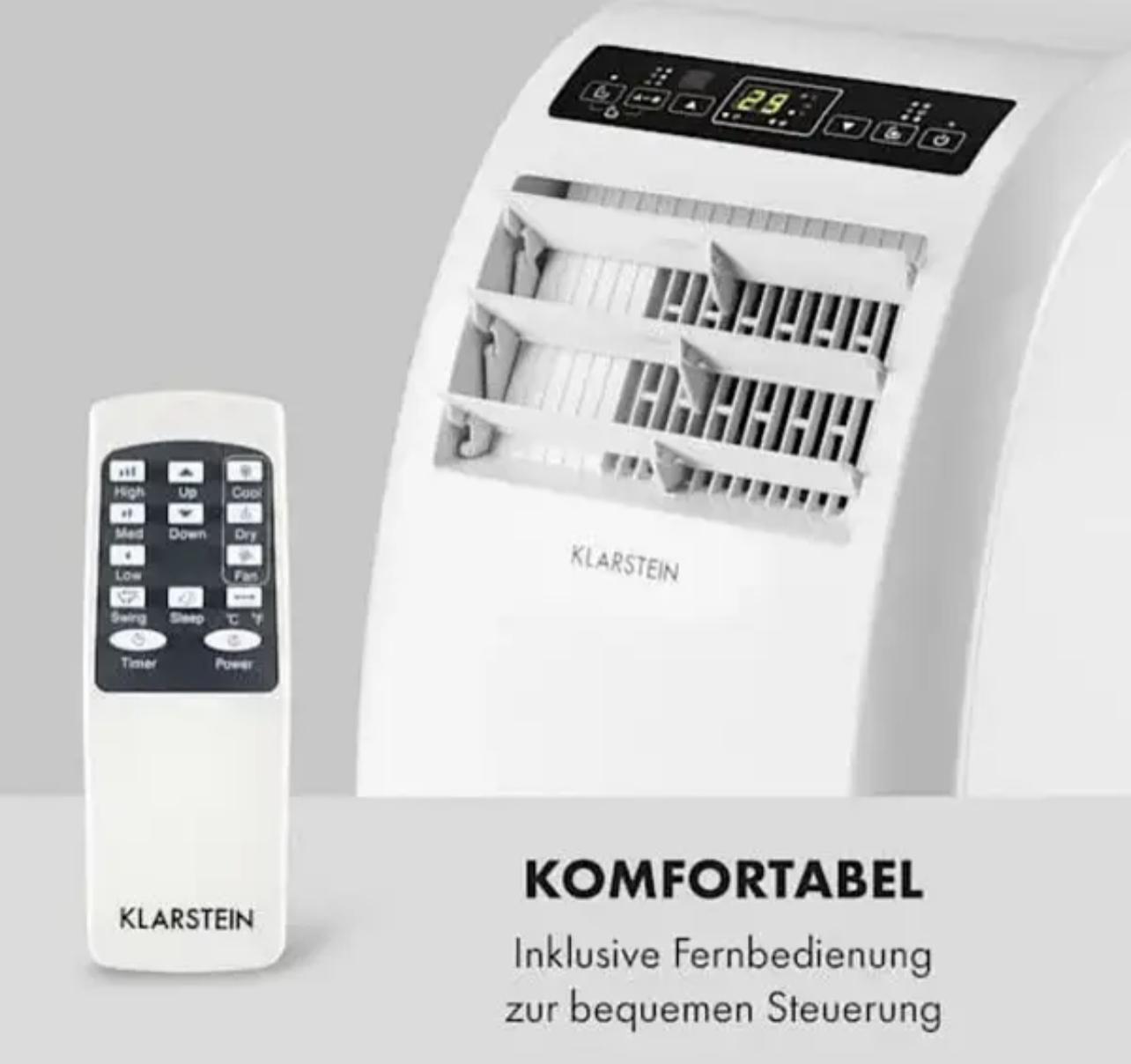 Кондиционер мобильный KLARSTEIN Metrobreeze Rome 10 000 BTU/3,0 кВт EEC A+ 49 м2 - фото 4 Кондиционер мобильный KLARSTEIN Metrobreeze Rome 10 000 BTU/3,0 кВт EEC A+ 49 м2 - фото 4