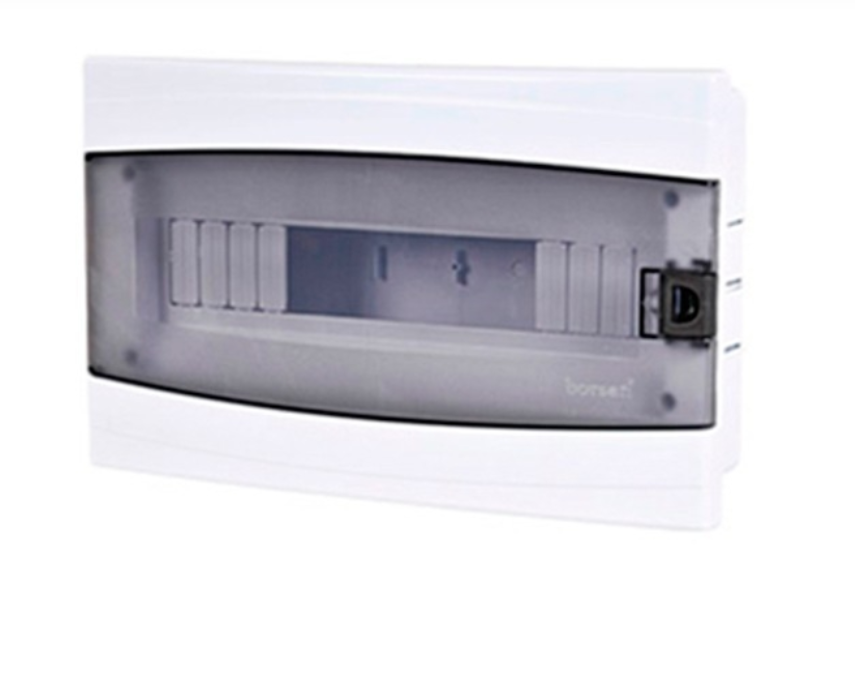 Щит розподільчий пластиковий Borsan внутрішній на 16 модулів (0613/BR.815) Щит розподільчий пластиковий Borsan внутрішній на 16 модулів (0613/BR.815)