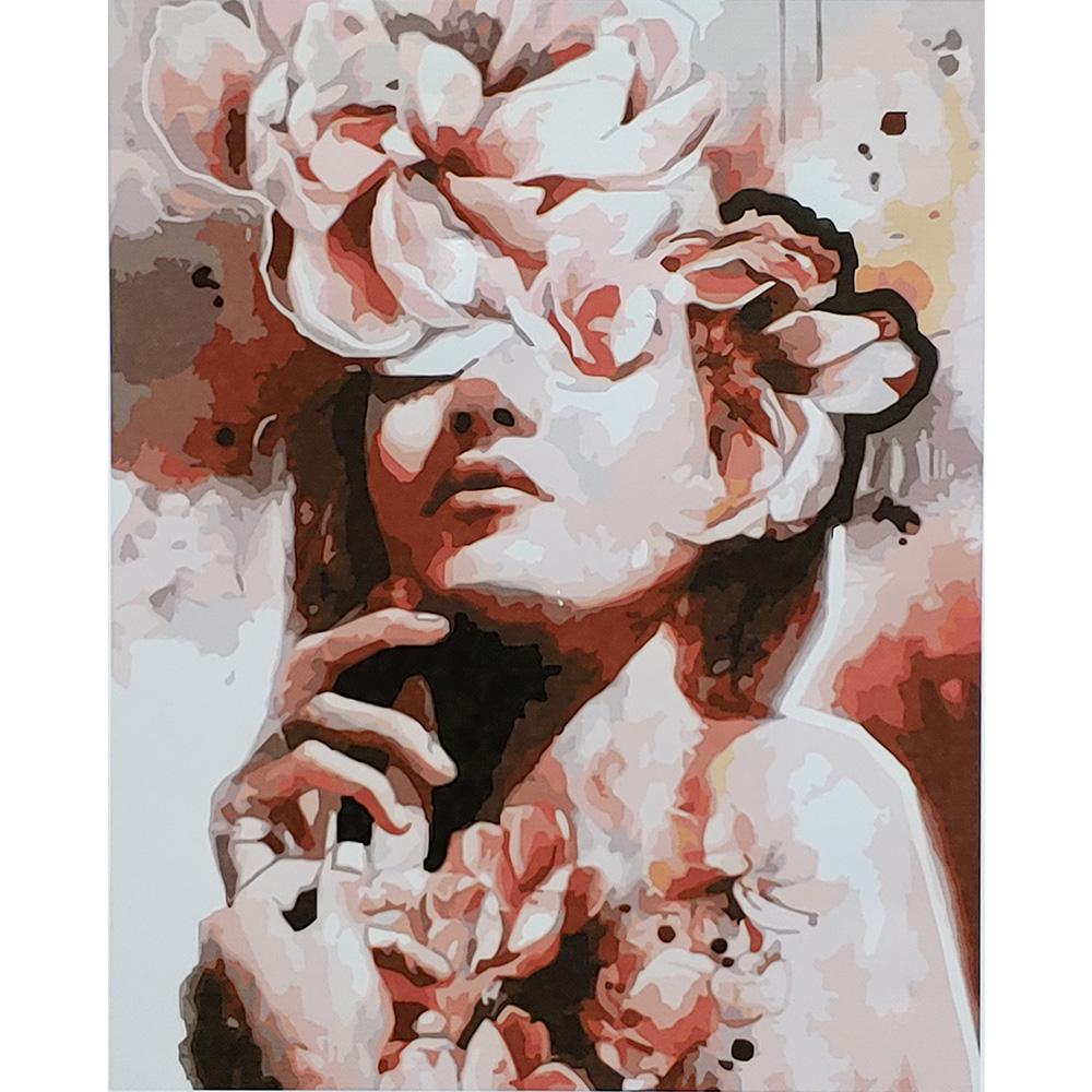 Картина по номерам Strateg Премиум Цветущая мечта с лаком 40х50 см (SY6926)