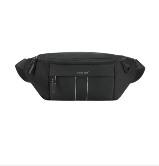 Сумка-бананка Tigernu T-S81012 2,5 л 7'' Black Grey (18196)