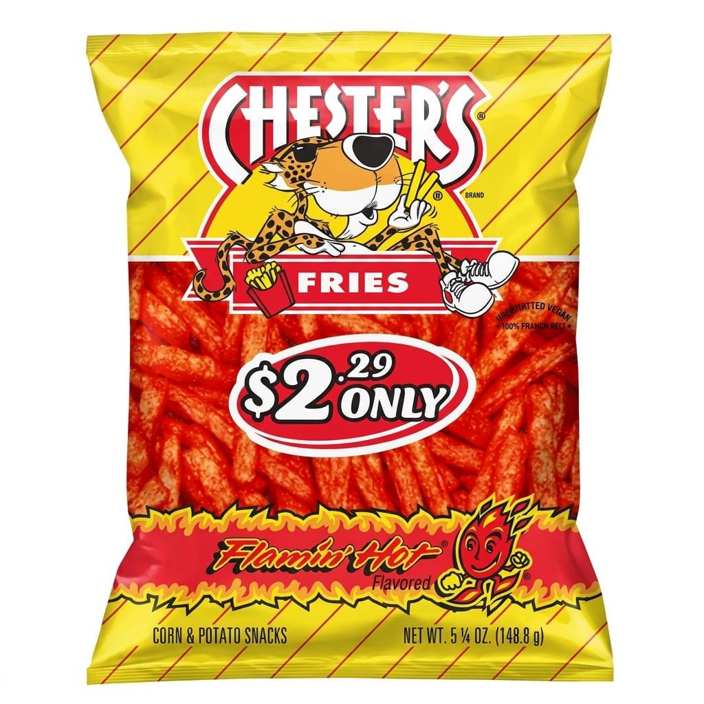 Чипсы Chester's Flamin' Hot Fries Corn Chips 148,8 г (3161089879) Чипсы Chester's Flamin' Hot Fries Corn Chips 148,8 г (3161089879)
