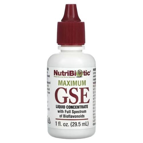 Грейпфрутовые косточки GSE NutriBiotic Maximum GSE Liquid Concentrate 29,5 мл (NBC-00995) Грейпфрутовые косточки GSE NutriBiotic Maximum GSE Liquid Concentrate 29,5 мл (NBC-00995)