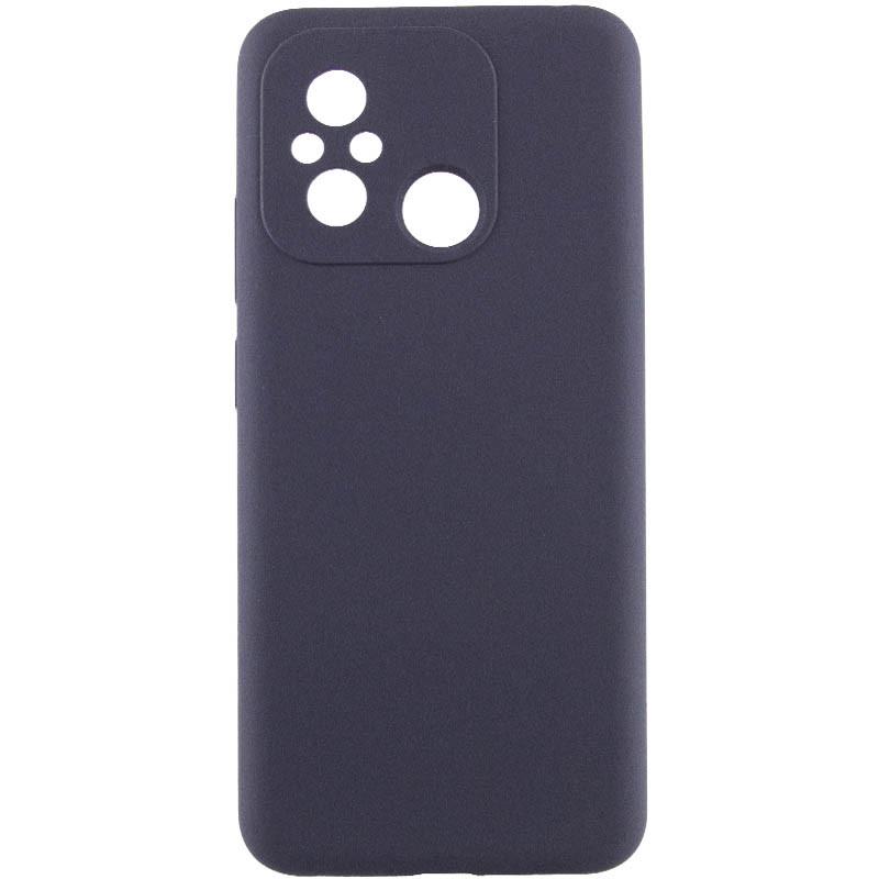 Протиударний Чохол Silicone Cover Lakshmi Full Camera (AAA) для Xiaomi Redmi 12C Сірий / Dark Gray