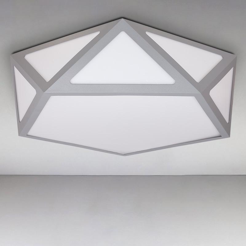 Люстра потолочная смарт Light House LS-15346 светодиодная LED с пультом Серый