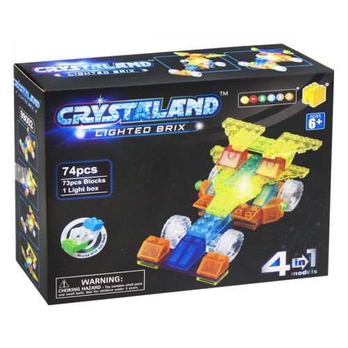 Конструктор "Crystaland: Машина", 74 дет 99001