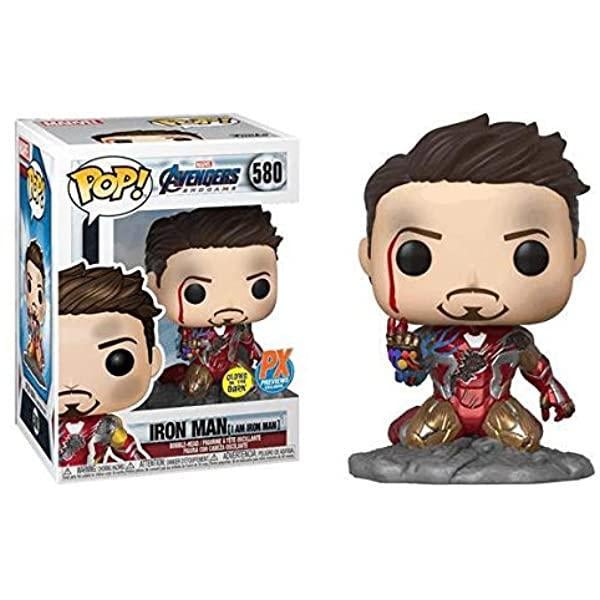Дитяча ігрова фігурка Funko Pop Exclusive Marvel: Avengers Iron Man 10 см (MA IM 580)