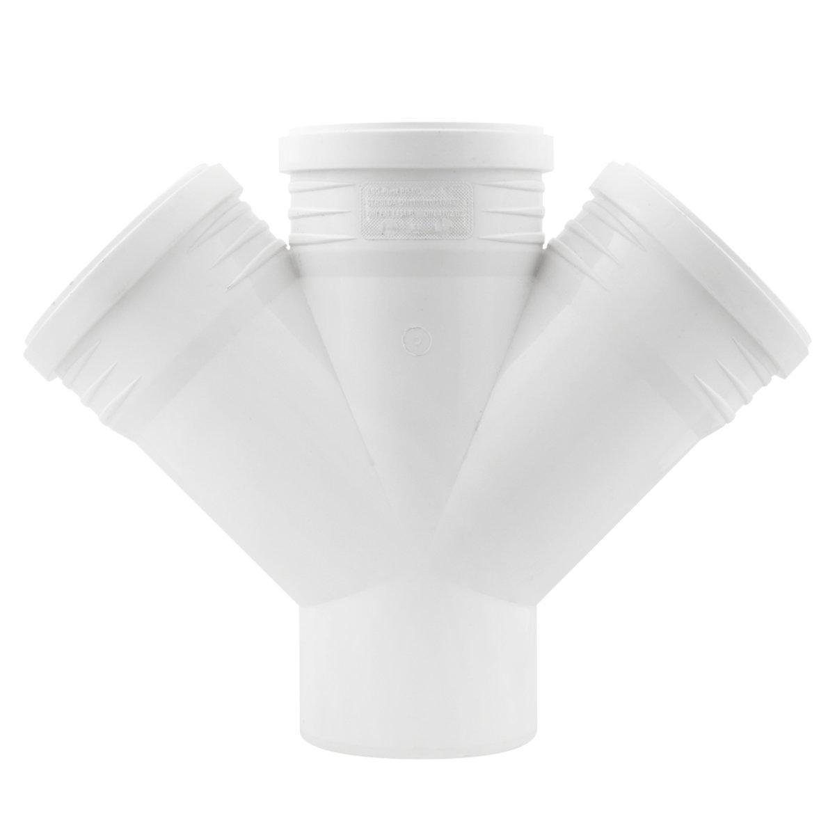 Крестовина внутренняя ASG S-LINE бесшумная d 110 мм 45° (SW-90218) - фото 2