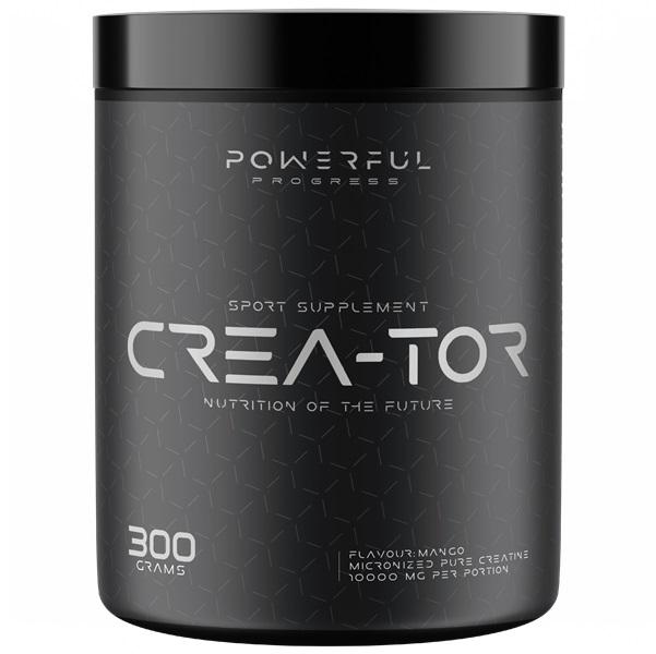 Креатин моногидрат Powerful Progress Crea-Tor Micronized 300 г 60 порций Mango (000022576)